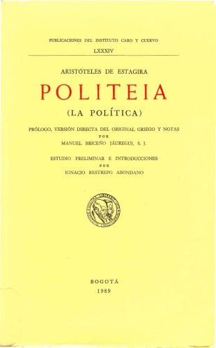 Politeia (La política)