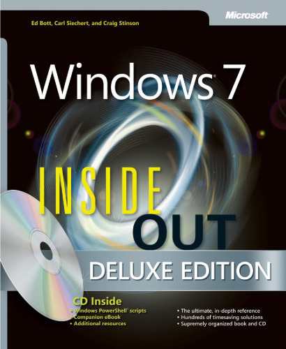 Windows 7 Inside Out, Deluxe Edition  