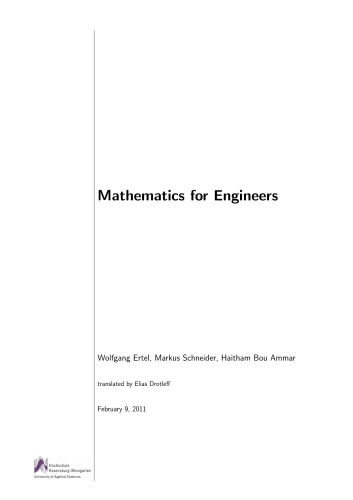 Mathematics for Engineers