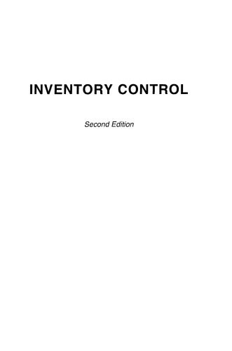 Inventory Control, 2nd Edition (International Series in Operations Research & Management Science)