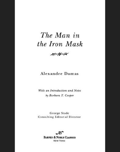 Man in the Iron Mask (Barnes & Noble Classics Series)