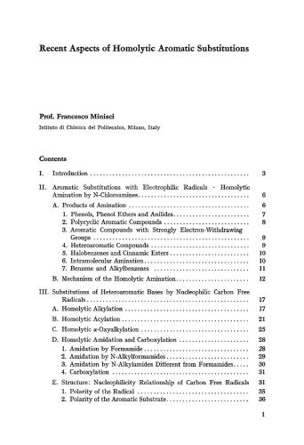 Synthetic and Mechanistic Organic Chemistry