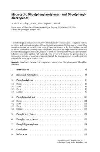 Carbon Rich Compounds II