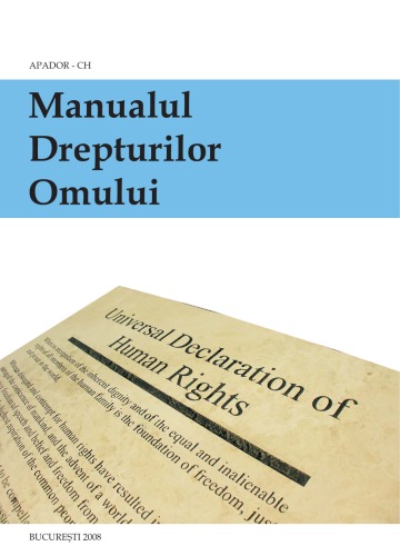 Manualul Drepturilor Omului