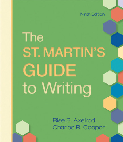 The St. Martin's Guide to Writing