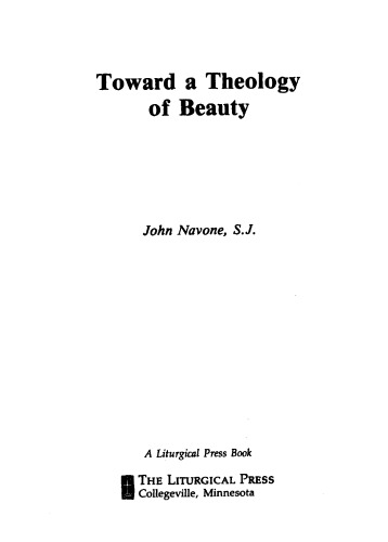 Toward Theology of Beauty