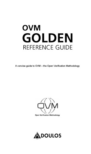 OVM Golden Reference Guide