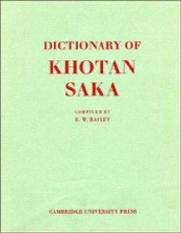 Dictionary of Khotan Saka