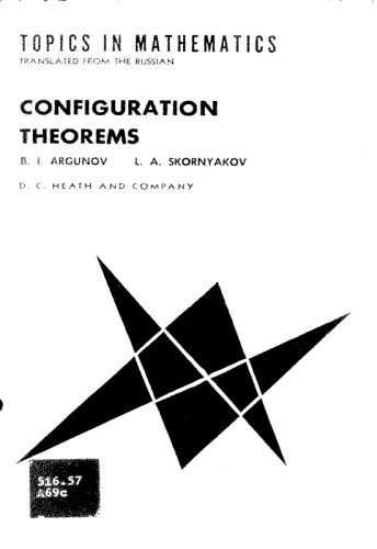 Configuration Theorems (Topics in Mathematics)