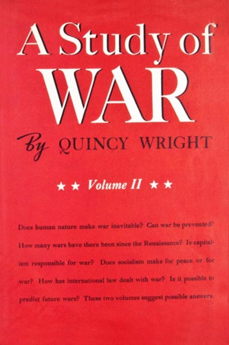 A study of war, vol.2