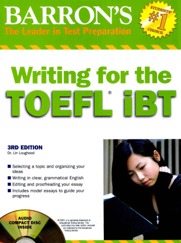 Barron's Writing for the TOEFL iBT (Barron's How to Prepare for the Computer-Based TOEFL Essay)