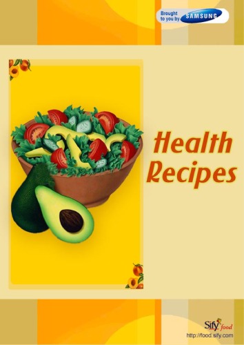 Health Recipes (Cookbook)