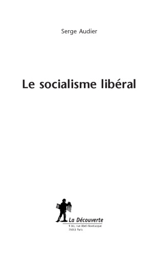 Le socialisme libéral