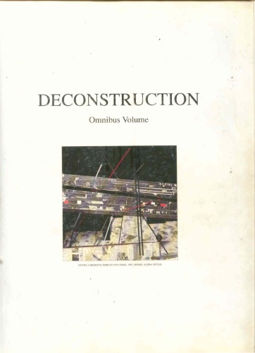 Deconstruction Omnibus Volume