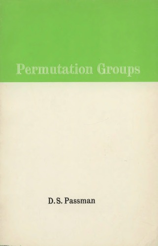 Permutation Groups