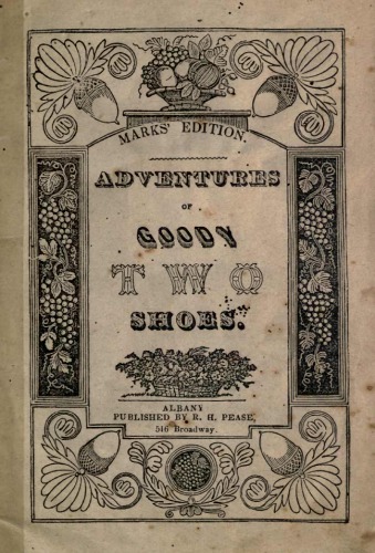 Adventures of Goody Two Shoes  Marks' Edition