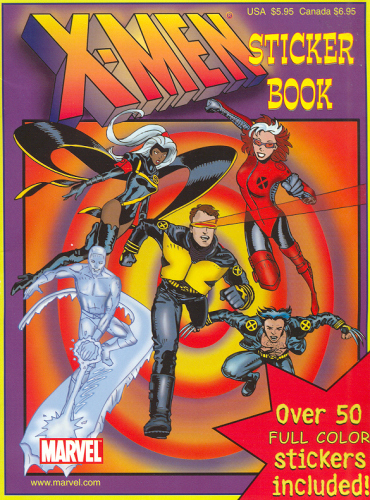 X-Men Sticker Book