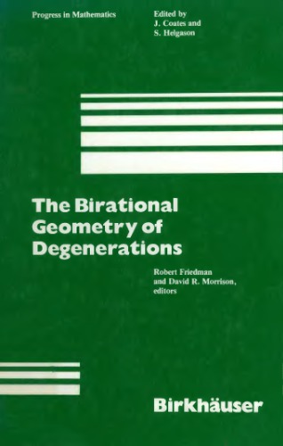 Birational Geometry of Degenerations