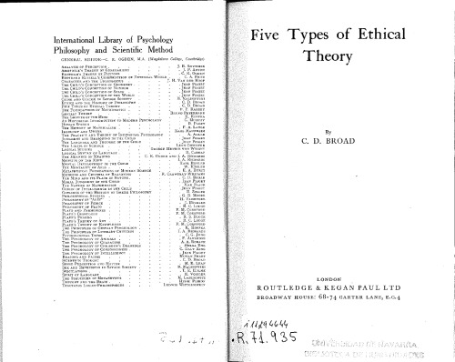 Five Types of Ethical Theory