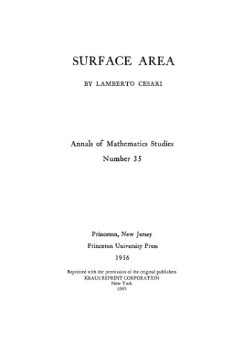 Surface area