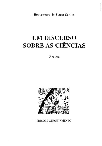 Um Discurso Sobre as Ciências