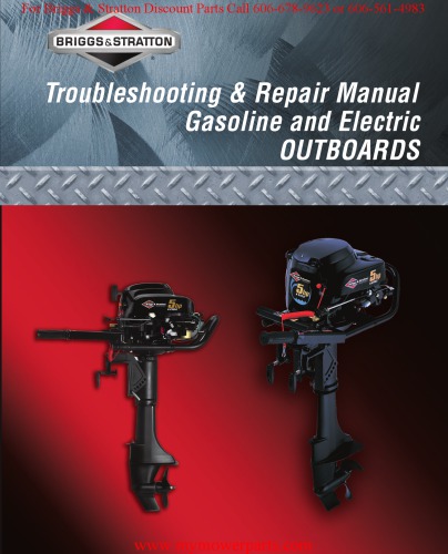 Briggs & Stratton Gasoline and Electric OUTBOARDS Manual