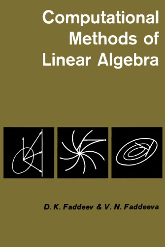 Computational methods of linear algebra