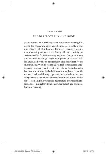 Barefoot Running Book: A Practical Guide to thRunning, The 