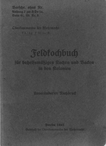 Feldkochbuch