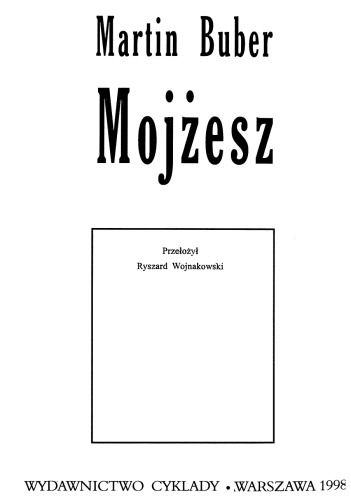 Mojżesz