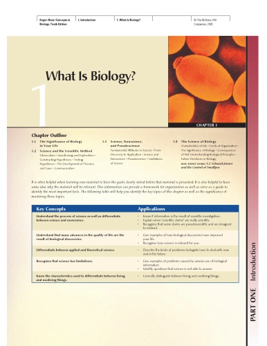 Concepts in Biology 10th ed., - Enger-Ross