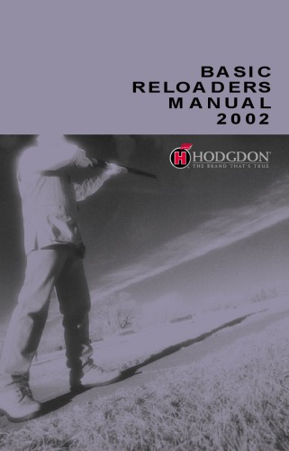 Basic Reloaders Manual - Hodgson