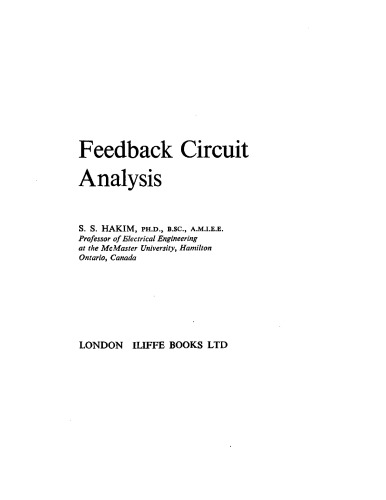 Feedback Circuit Analysis