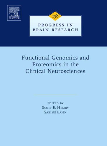 Functional Genomics, Proteomics in Clin. Neuroscis. [Prog. in Brain Res. Vol 158]