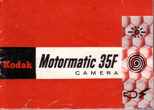 Kodak Motormatic 35F [camera] Manual