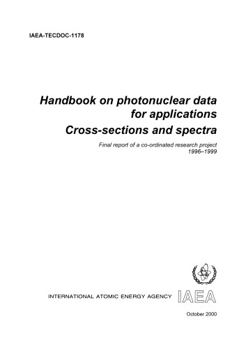 Photonuclear Data for Appls - Cross-Sections, Spectra (IAEA TECDOC-1178)