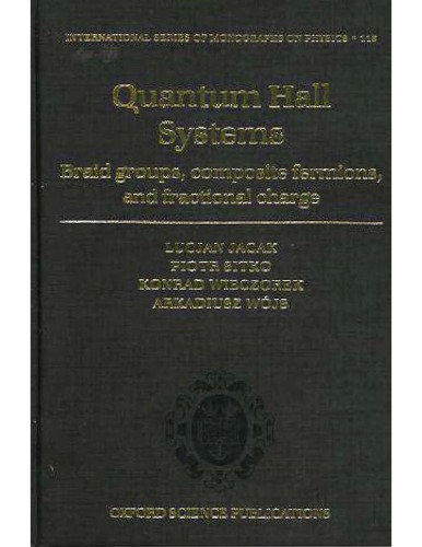 Quantum Hall Systems - Braid Grps, Composite Fermions, Fract. Chg.