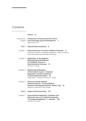 Recent Trend in Electrochemical Sci., Technology