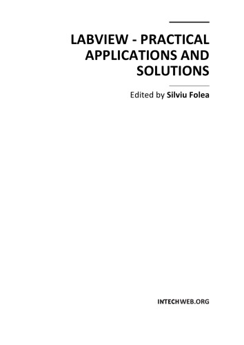 Practical applications and solutions using LabVIEW software