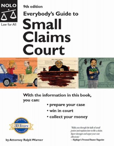 Everybody's guide to small claims court