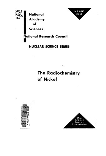 The radiochemistry of nickel