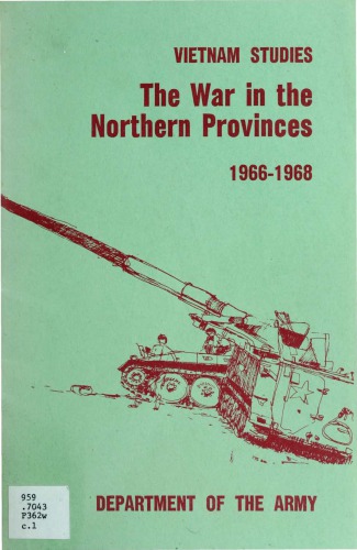 The war in the northern provinces, 1966-1968