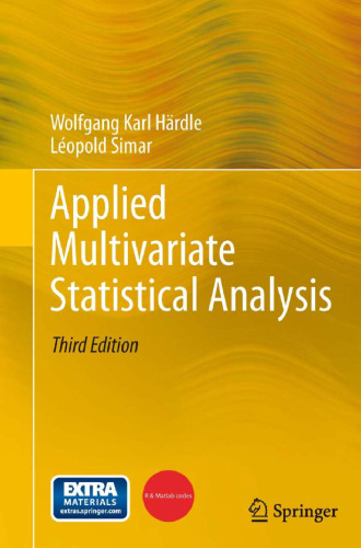 Applied multivariate statistical analysis