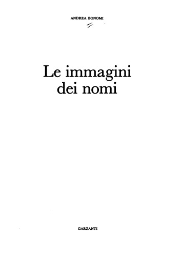 Le immagini dei nomi