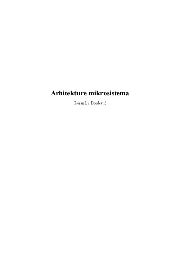 Arhitektura mikrosistema