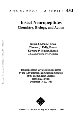 Insect Neuropeptides. Chemistry, Biology, and Action