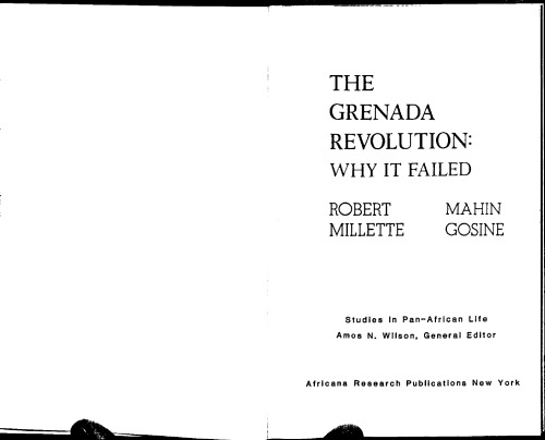 The Grenada Revolution: Why it Failed