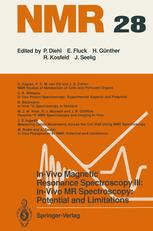 In-Vivo Magnetic Resonance Spectroscopy III: In-Vivo MR Spectroscopy: Potential and Limitations