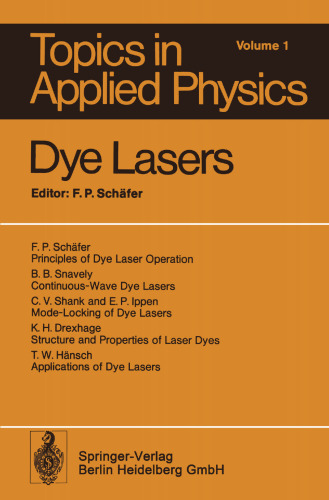 Dye Lasers