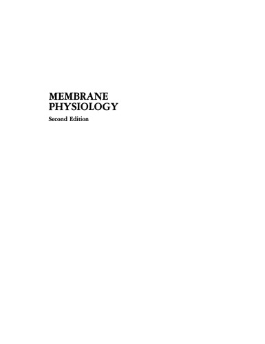 Membrane Physiology